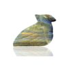 Boulder Opal Carving Bird Gemstone Size 28x42x09MM KG7335