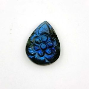 Labradorite carving