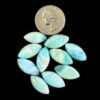 Exclusive Larimar Marquise Gemstone Cabochon 10 Pieces Lot Christmas Sale