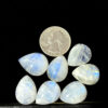 Moonstone Cabochon Pear Shape Lot