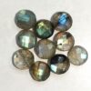 Labradorite faceted