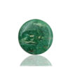 Green Aventurine Druzy Round Gemstone Size 31x31x05MM KG9495