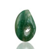Green Aventurine Druzy Gemstone Size 32x22x05MM KG9504