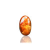 Mexican Fire Agate Gemstone Oval Size 19x12x07MM KG9592