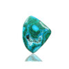 Chrysocolla Malachite Gemstone Size 25x31x05MM KG9690
