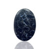 Natural Black Palm Agate With Pyrite Size 38x26x06MM KG9184
