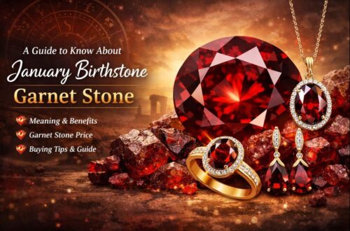 January Birthstone Garnet Stone