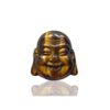 Tiger Eye Laughing Buddha Carving size 28x26x9MM KG9978
