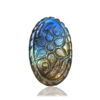Labradorite Carving Gemstone Size 44x27x07MM KG9869