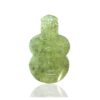 Prehnite Carving Guitar Shape Gemstone Size 46x30x07mm KG10025