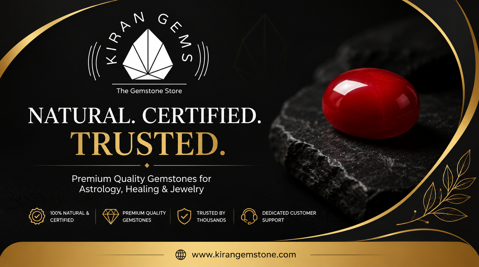 Buy Natural Certified Red Coral (Moonga) Online